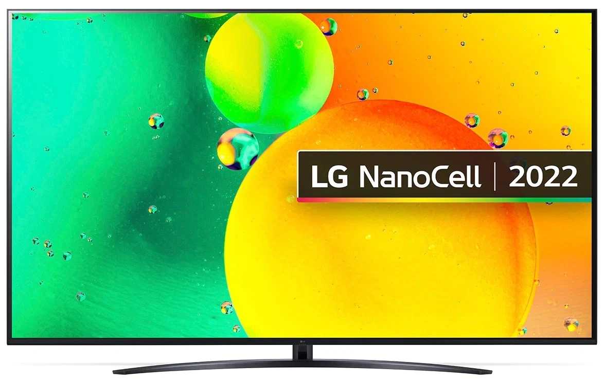 Телевизоры LED, LCD. Купить LG 65 NANO 766 QA.ARUB Телевизор по выгодной  цене 86 700 руб. в интернет-магазине Электробыт