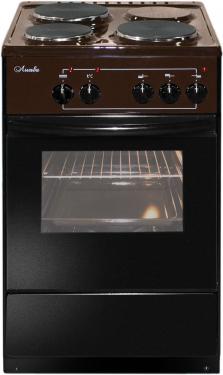 На фото Лысьва  ЭП 301 коричневая Электрическая плита
