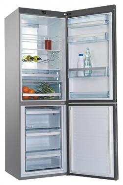 На фото Haier CFL 633 CS Холодильник серебристый NoFrost